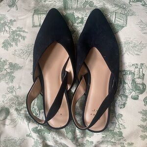 Size 7 target women’s black flats